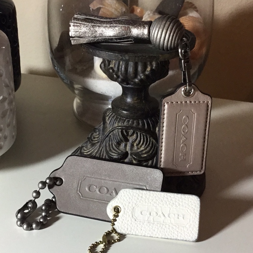 Coach purse tags bundle